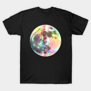 Holographic moon T-Shirt